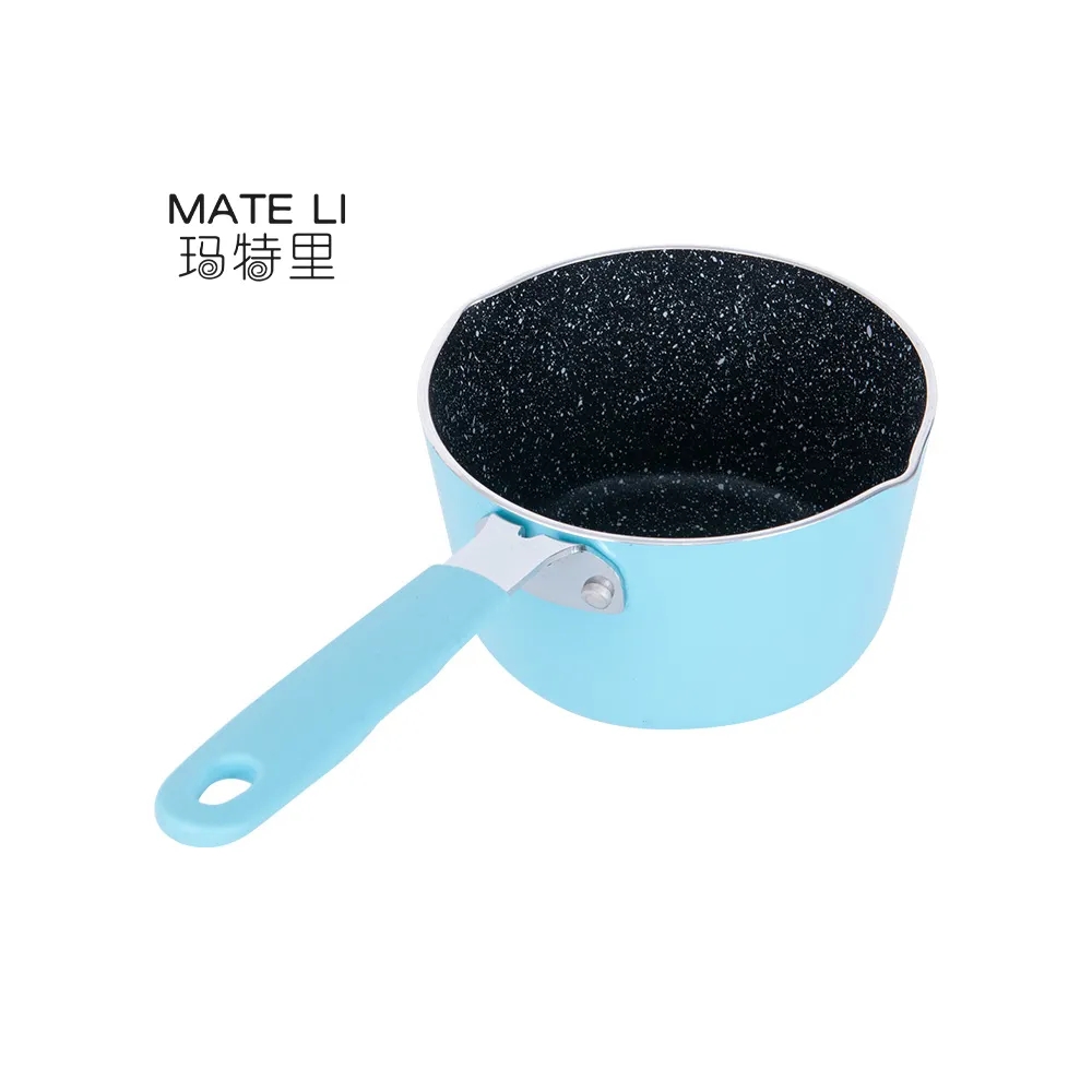 New Arrival Nonstick Aluminum Mini Pan Non Stick Cookware Fry Pan Cooking Sauce Pot Soup Pot
