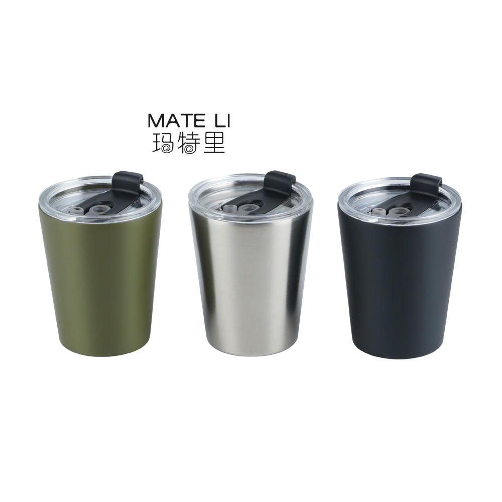 Custom Logo Double Wall Vacuum Insulated Water Bottle Sealed Food Grade Coffee Mug Cup